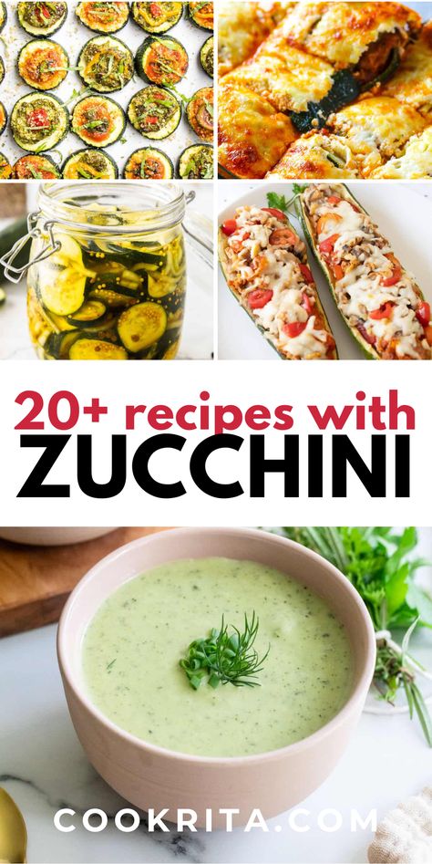 Unleash the full potential of zucchini with these 25 creative and delicious recipes! Whether you're craving light and refreshing salads, hearty main dishes, or sweet baked goods, this collection has something for everyone. Perfect for adding variety to your meals and making the most of seasonal produce, these zucchini recipes are easy to prepare and packed with flavor. Explore and enjoy the versatility of zucchini in new and exciting ways! Zucchini Lunch Recipes, Zucchini Lunch, Recipes Using Zucchini, Zucchini Pasta Sauce, Recipe Using Zucchini, Festive Cookie Recipes, Low Carb Zucchini Fries, Refreshing Salads, Best Zucchini Recipes