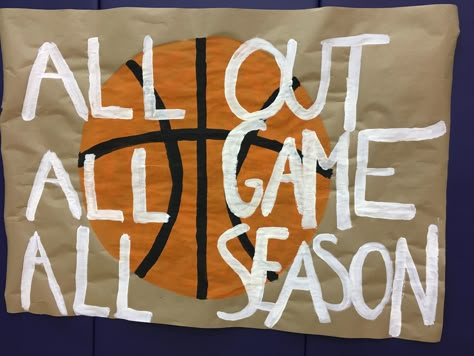 Basketball Playoff Signs, Posters For Basketball Games Ideas, Locker Signs Basketball, Football Playoff Signs High School, Basketball Cheer Posters, Locker Room Decorations Basketball, Basketball Spirit Posters, Basketball Posters Signs, Basketball Student Section Posters