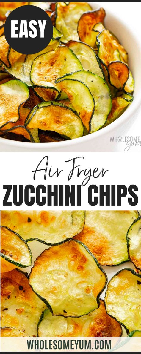 Air Fryer Zucchini Chips Air Fryer Veg Chips, Healthy Alternative To Chips, Air Fried Cucumber Chips, Snack For Diet, How To Make Zucchini Chips, Healthy Chip Replacement, Healthy Chip Substitute, Easy Air Fryer Recipes Vegetarian, Diy Healthy Chips