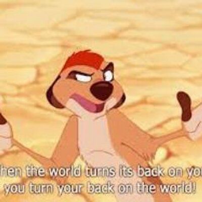 Best Disney Quotes (@BestestDisney) | Twitter Timon Quotes, Best Disney Quotes, Lion King Quotes, Disney Word, Never Too Old For Disney, King Quotes, Lion King Movie, Disney Movie Quotes, Disney Things