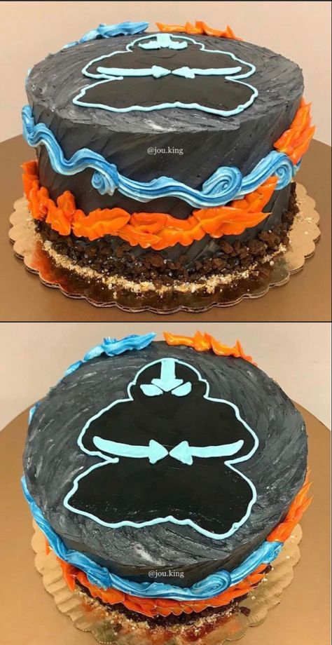 #avatarthelastairbender #aang #cake Avatar The Last Airbender Cake, Crazy Wedding Cakes, Crazy Wedding, Cake Inspo, Avatar Aang, Secret Recipe, Cake Decor, 10th Birthday, Aang