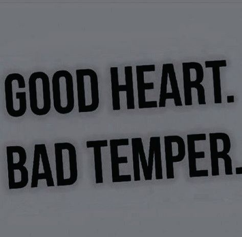 Bad Temper Aesthetic, Bad Temper, Good Heart, Company Logo, Tech Company Logos, Novelty Sign