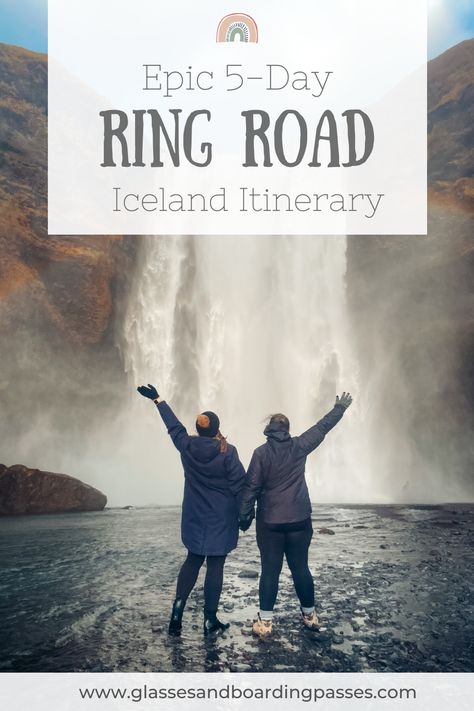 Iceland Ring Road Itinerary, Iceland 5 Day Itinerary, Ring Road Itinerary Iceland, Ring Road Iceland, Iceland In November, Iceland Engagement, Iceland Ring Road, Iceland Vacation, Iceland Winter