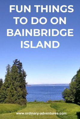 Fun things to do on Bainbridge Island, just a short ferry ride from downtown Seattle, including food, wineries, museums and parks Washington Things To Do, Bainbridge Island Washington, Seattle Vacation, Chief Seattle, Washington State Travel, Seattle Travel, Pub Food, Downtown Seattle, Bainbridge Island