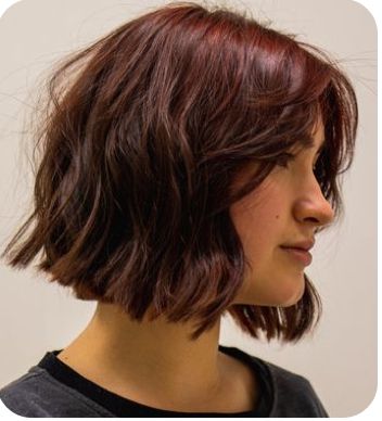 Chin Length Hair, Penteado Cabelo Curto, Hair With Bangs, Short Hair With Bangs, Short Hair Haircuts, Curtain Bangs, Cortes De Cabello, Haircut Ideas, Bobs Haircuts