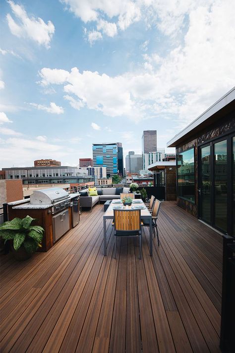 Nashville House, City Rooftop, Estate Design, Terrace Ideas, Rooftop Terrace Design, Rooftop Design, Pergola Attached To House, Rooftop Lounge, Deck Designs