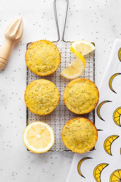 Lemon Chia Seed Muffins Lemon Chia Seed Muffins, Edamame Dip, Chia Seed Muffins, Chia Muffins, Kids Dinners, Chia Recipes, Chia Recipe, Jumbo Muffins, Seed Muffins