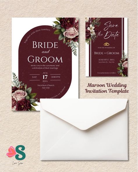 Set the Tone in Style with Our Elegant Maroon Invitation Template! 💒 #weddinginvitationdesign #weddinginvite #weddings #weddingph #wedding2025 #wedding2024 #weddingtheme #weddinginvitation #invitation #invitationdesign #layout #template #invitationtemplate #maroon #maroonwedding #burgundy Maroon Invitation Template, Maroon Invitation, Car Advertising Design, Maroon Wedding, Monteverde, Car Advertising, Layout Template, Wedding Invitation Design, Advertising Design