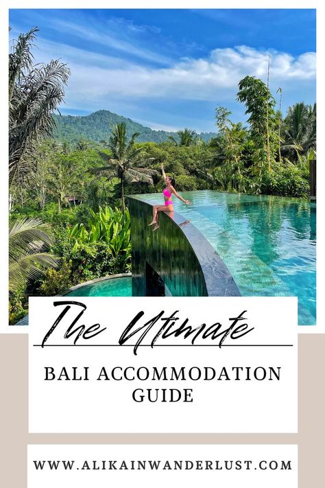 The Ultimate Bali Accommodation Guide Bali Accommodation, Romantic Places, Best Location, Ocean View, Bali, Pool, Outdoor Decor