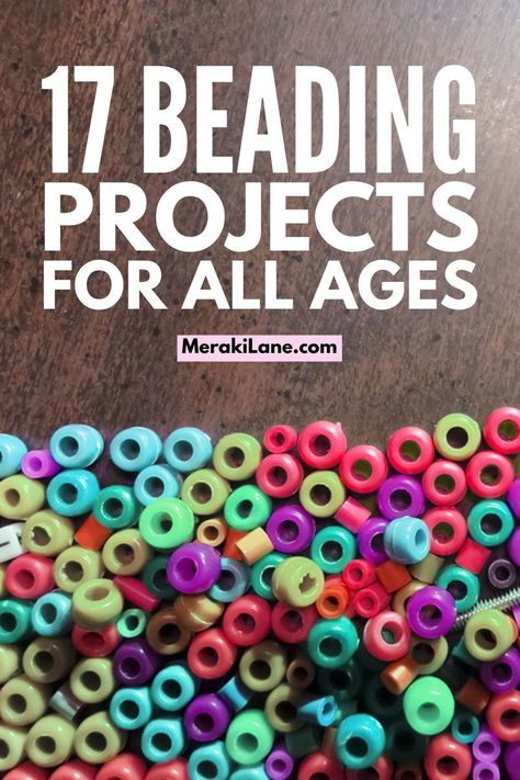 17 Enjoyable & Inventive Beading Crafts for Youngsters Of All Ages- #Ages #Beading #Crafts #Creative #Fun #Kids Check more at https://howcandothis.com/diyideas/17-enjoyable-inventive-beading-crafts-for-youngsters-of-all-ages/ Jewelry Making For Kindergarten, Melting Pony Beads Crafts, Beading Crafts For Kids, Easy Crafts With Beads, Beading Activities For Preschoolers, Craft Beads Ideas, Kids Crafts With Beads, Crafts With Glass Beads, What To Make With Pony Beads