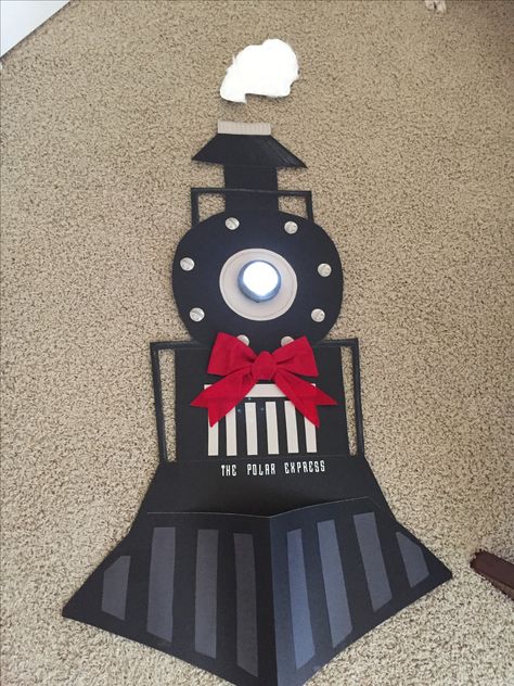 Polar Express Train Door Decorations, Polar Express Door Decorations Ideas, The Polar Express Door Decoration, Polar Express Classroom Door Ideas, Polar Express School Decorations, Polar Express Door Ideas, Polar Express Train Bulletin Board, Christmas Door Decorating Contest Polar Express, Polar Express Train Door