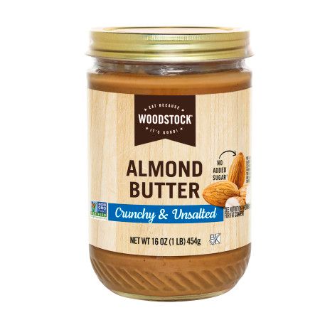 Raw Almond Butter, Almond Crunch, Dietary Fiber, Non Gmo, Almond Butter, Food Items, Serving Size, Nutrition Facts, Almond