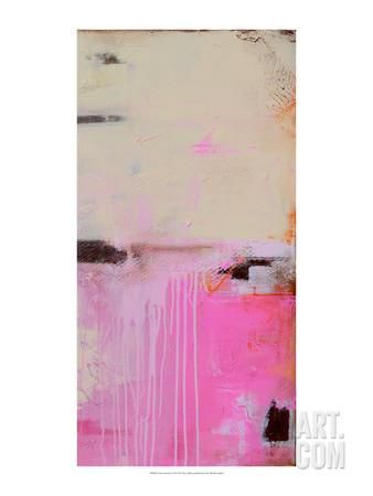 Sweet Emotion II Art Print by Erin Ashley at Art.com Ashley Art, Famous Abstract Artists, Pink Canvas Art, Pink Abstract Painting, Pink Abstract Art, Canvas Home Decor, A Level Art, Abstract Poster, Pink Abstract