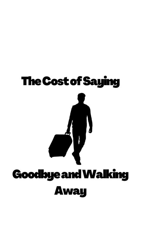 I will reveal the true cost of saying goodbye and walking away from a toxic relationship. Toxic Relationship, Toxic Relationships, Walking, Saying Goodbye, Quick Saves