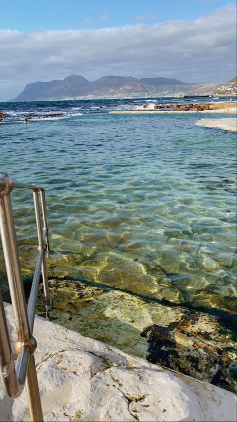 Dalebrook Tidal Pool🌸 Dalebrook Tidal Pool, Tidal Pool Aesthetic, Kalk Bay, Tidal Pool, Town Names, Architectural Models, World Pictures, Beautiful Drawings, Unique Photo