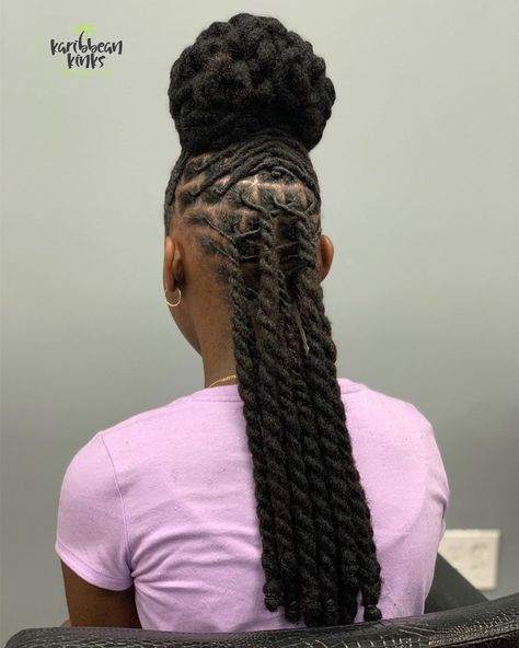 Dreads Styles For Women, Natural Hair Salon, Loc Updo, Locs Styles, Loc Hairstyles, Beautiful Locs, Natural Hair Products, Dreadlock Hairstyles For Men, Beautiful Dreadlocks