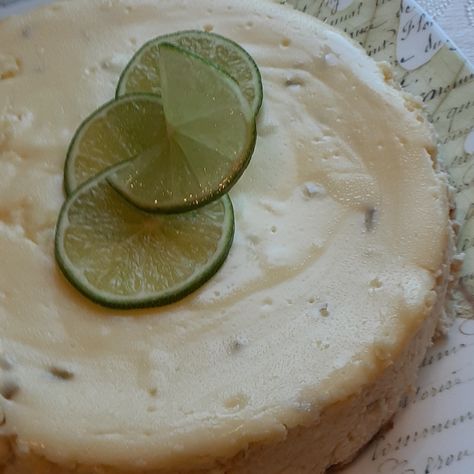 Jalapeno Lime Cheesecake  #AllrecipesAllstars #Cook2Follow Jalapeno Desserts, Jalapeno Cheesecake, Picky Bits, Fall Yummies, Savory Cheesecake, Sugary Treats, Mexican Desserts, Work Recipes, Jalapeno Pepper