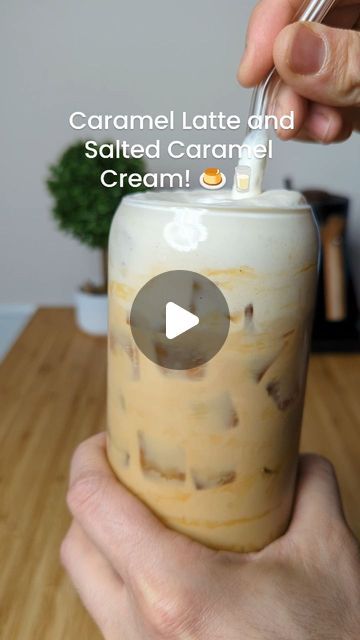 Hand Frother, Caramel Cream, Caramel Creams, Double Espresso, Salted Caramel Sauce, Caramel Syrup, Caramel Latte, Espresso Shot, Caramel Sauce