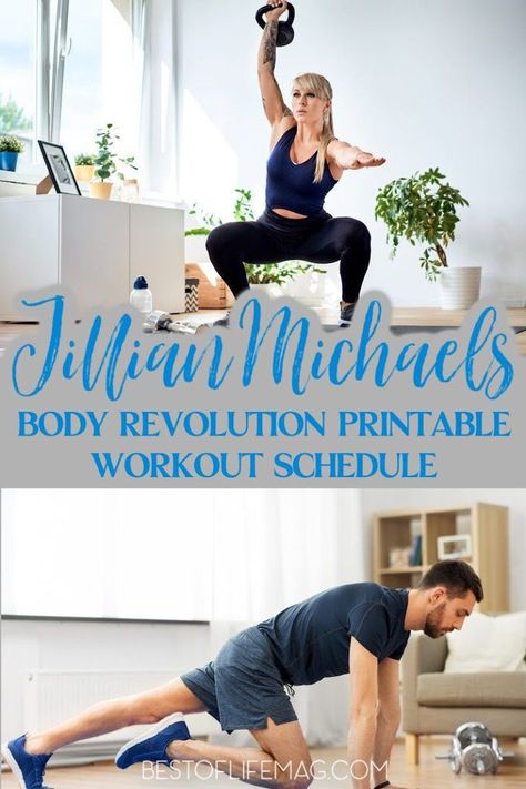 A workout schedule can keep you on track and increase your success rate for a program. This Body Revolution Printable Workout Schedule includes Phases 1-3 of Jillian Michael's proven workout. Jillian Michaels Workout Tips | Jillian Michaels Weight Loss Ideas | Tips for Losing Weight | Home Workout Tips | Workout Schedule for Weight Loss #jillianmichaels #weightloss Jillian Michaels Workout Plan, Weight Home Workout, Jillian Michaels Body Revolution, Jillian Michaels Workout, Body Revolution, Circuit Training Workouts, Tips For Losing Weight, Printable Workout, Shredded Body