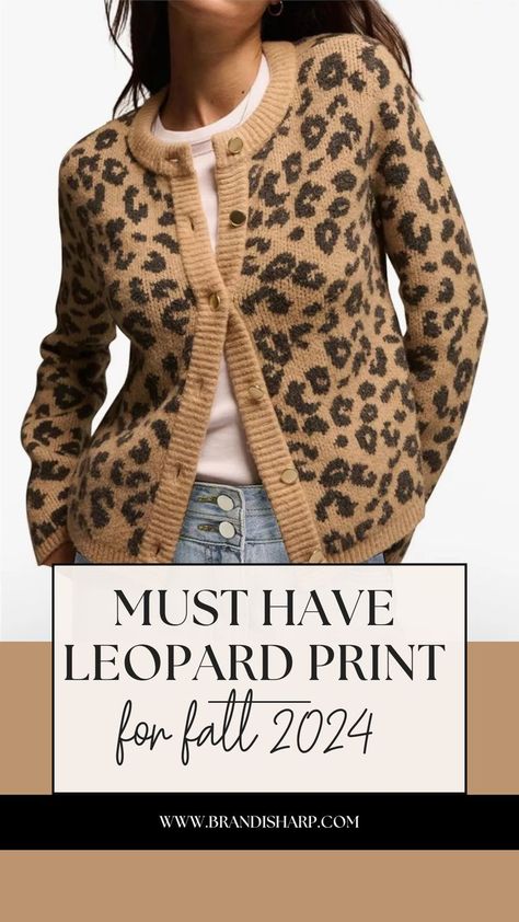 Cute leopard print cardigans for fall Animal Print Cardigan Outfit, Leopard Print Cardigan Outfit, Print Cardigan Outfit, Leopard Sweater Outfit, Sweater Cardigan Outfit, Dressy Outfit, Fall Trends Outfits, Cardigan Outfit, Dressy Casual Outfits