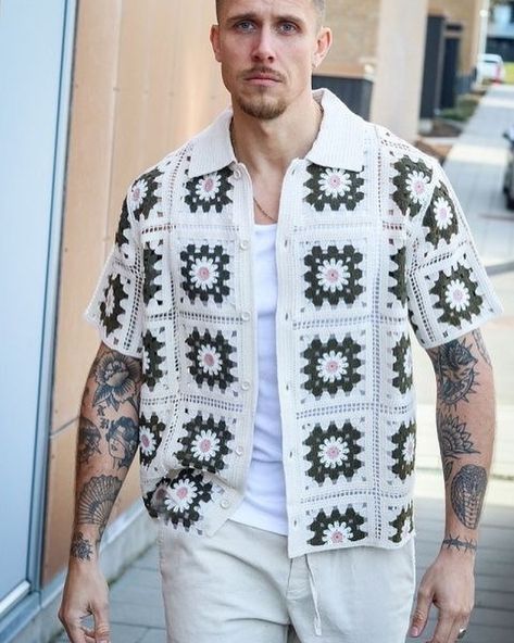 Crochet collection Crochet Blanket Animals, Granny Square Crochet Cardigan, Crochet Mens, Square Sweater, Granny Square Sweater, Crochet Men, Crochet Cardigan Sweater, Hoodie Cardigan, Crochet Collection