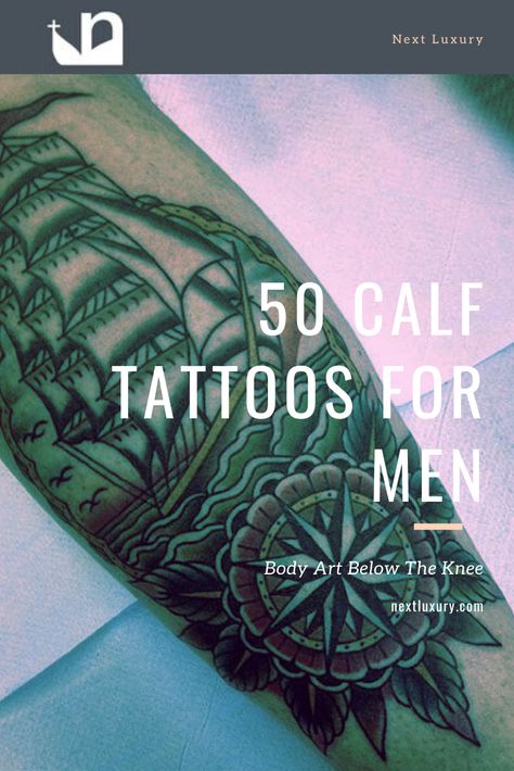 I’d like to share with you a collection of 50 incredible calf tattoos for men. From full sleeves to smaller artwork that’s sure to impress, you’ll discover a wide range of quality design ideas. Click now to find all the cool tattoo designs for men. #nextluxury #tattoodesigns #tattoosformen #tattooideas #calftattoos #tattooart Male Calf Tattoo For Men, Calf Sleeve Tattoo Men Calves, Full Calf Tattoo Men, Male Calf Tattoo, Best Calf Tattoos Men, Calf Tattoo Men Calves, Men’s Calf Tattoo Ideas, Mens Calf Tattoos, Back Calf Tattoos Men