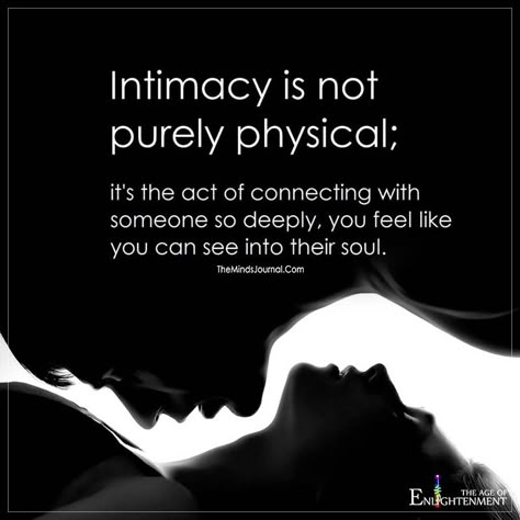 Intimacy Is Not Purely Physical - https://themindsjournal.com/intimacy-not-purely-physical-2/ Intimacy Quotes, Soulmate Love, Twin Flame Love, Soulmate Love Quotes, Radha Krishna Love, Twin Flames, Les Sentiments, Romantic Love Quotes, Twin Flame