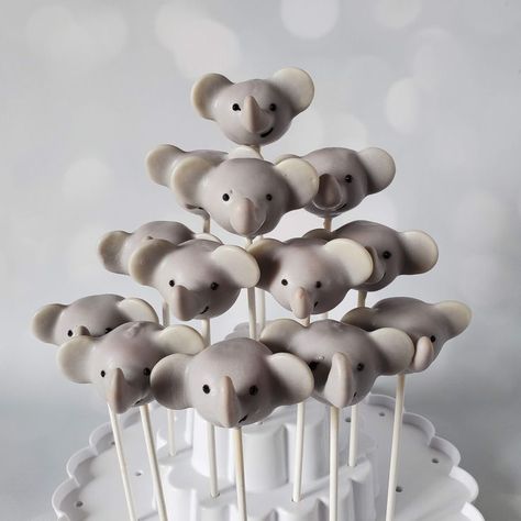 Elephant Cake Pops, Charcuterie Business, Elephant Birthday Party, Elephant Cake, Elephant Baby Shower Boy, Elephant Cakes, Birthday Cake Pops, Elephant Baby Shower Theme, Elephant Shower