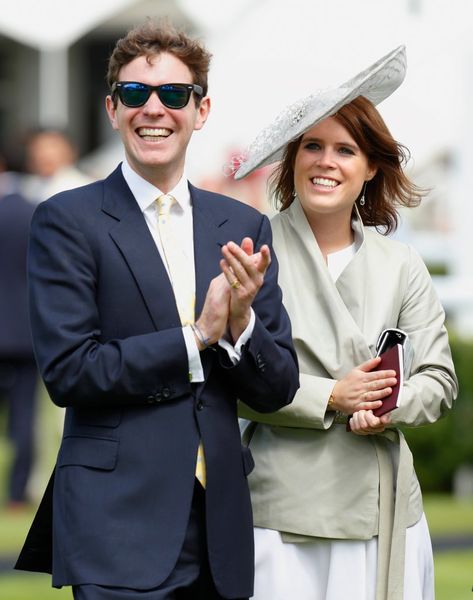 Princess Eugenie and Jack Brooksbank Pictures | POPSUGAR Celebrity Captured Princess, Princess Eugene, Photos Rares, Jack Brooksbank, Jane Foster, Lovely Princess, English Royalty, Royal Family England, Princess Pictures