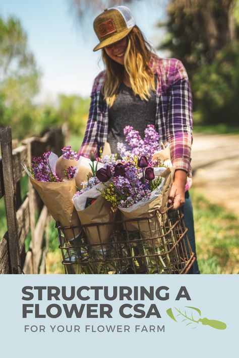 Get expert tips on structuring a successful Flower CSA! Learn how to grow, manage, and deliver stunning blooms to your community. Perfect for gardeners, flower enthusiasts, and anyone looking to start a profitable and rewarding venture. 🌺🌼  📌 Save this post for in-depth guidance on:  *Planning your flower crops *Organizing weekly bouquets *Managing subscriptions *Boosting community engagement  Transform your passion for flowers into a flourishing CSA business today! Flower Farm Business Plan, Peony Farming, Flower Farm Ideas, Cut Flower Business, Homestead Plans, Peony Farm, Flower Farms, Flower Farming, Block House