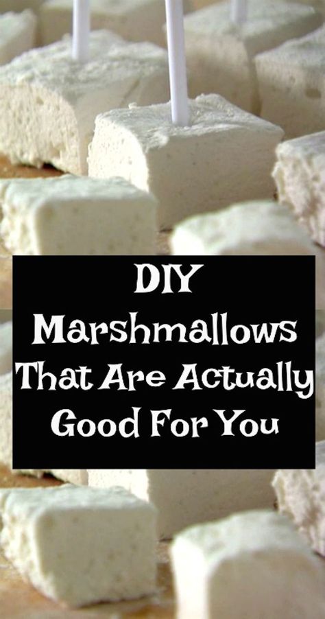 Just one marshmallow has 4 grams of added sugar. Just one! Now, add some to a dessert recipe, and you end up with insane amounts of refined sugars. Something we want to avoid at all costs! Don't worry. Here's a homemade easy recipe for you with only 5 ingredients and no refined sugars.#marshmallows #DIY #healthy via @creativehealthyfamily Diy Marshmallows, Healthy Marshmallows, Homemade Marshmallow Recipe, Recipes With Marshmallows, Homemade Marshmallows, Homemade Recipe, Healthy Homemade, Dessert Recipe, Healthy Treats