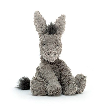 Jellycat Fuddlewuddle Donkey Medium Jellycat Stuffed Animals, Soft Stuffed Animals, Cute Stuffed Animals, Farm Yard, Soft Black, Plush Dolls, Soft Toy, Soft Plush, Stuffed Animal