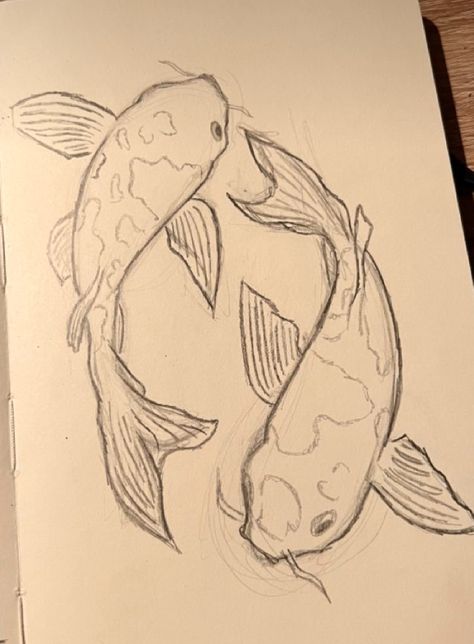 Animal Line Art Drawing, Ocean Life Sketches, Drawings Sea Creatures Art, How To Draw Goldfish, Art Animals Drawings, Things To Draw Animals, Drawing Ocean Animals, Drawing Ideas Fish, Whale Drawing Simple