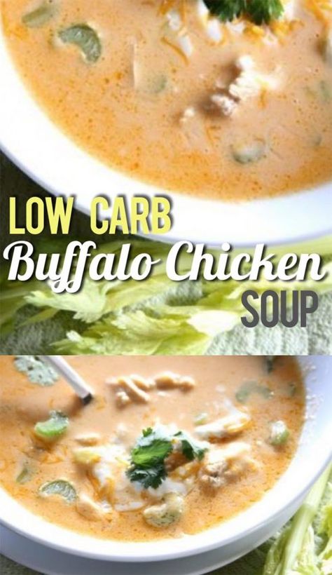 Low Carb Buffalo Chicken, Soup Low Carb, Buffalo Chicken Soup, Clean Eating Vegetarian, Low Carb Low Fat Recipes, Boiled Egg Diet Plan, Boiled Egg Diet, Best Low Carb Recipes, Keto Soup