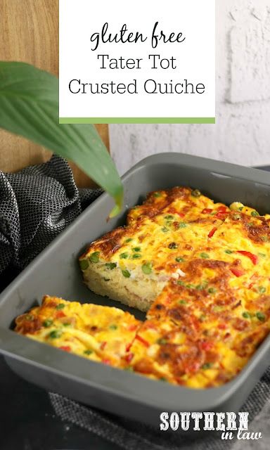 Tater Tot Crusted Quiche Recipe - Breakfast casserole recipe, healthy, gluten free, high protein, hash brown quiche, potato gems Tater Tot Quiche Recipes, Tater Tot Quiche, Tater Tot Quiche Crust, Tater Tot Crust Quiche, Quiche Potato, Casserole Recipe Healthy, Gluten Free Quiche Recipes, Quiche Gluten Free, Hash Brown Quiche