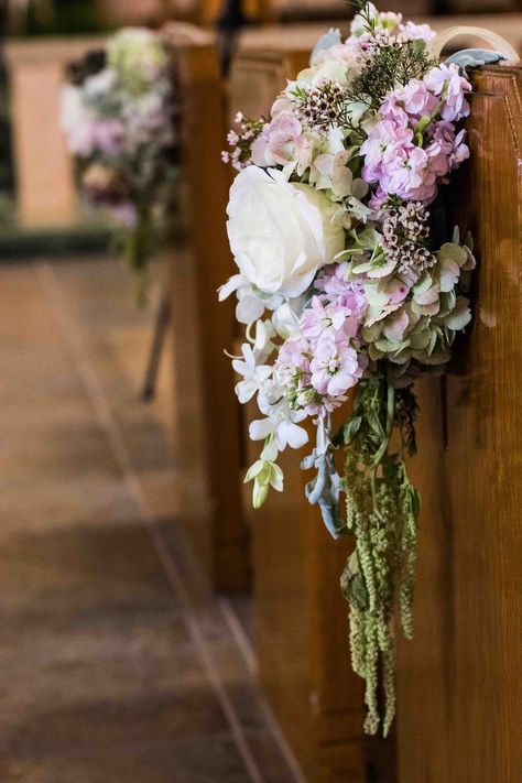 Church Pew Wedding Decorations, Church Pew Decorations, Wedding Pew Decorations, Church Aisle Decorations, Wedding Ceremony Decorations Church, Pew Markers, Pew Flowers, Wedding Church Decor, Pew Decorations