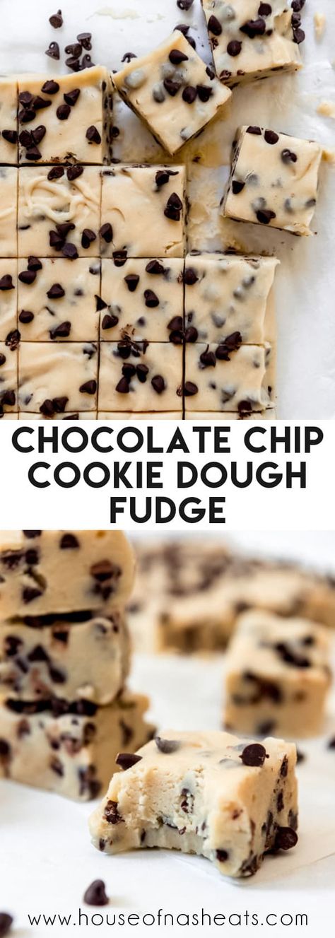 If you are a cookie dough fanatic, you are going to be obsessed with this Chocolate Chip Cookie Dough Fudge! It's easy to make and great for sharing with friends! #ad #fudge #cookiedough #chocolatechipcookiedoughfudge #easy #best #homemade #edible #chocolatechips Cookie Dough Fudge Recipe, Chocolate Chip Cookie Dough Fudge, Cookie Dough Fudge, Homemade Fudge Recipes, Cheesecake Oreo, Make Chocolate Chip Cookies, Condensed Milk Recipes, Chocolate Cookie Dough, Fudge Recipes Easy