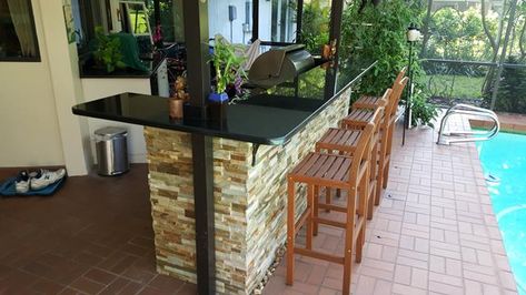 Kitchen Photos, Big Project, Outdoor Bar, Some Ideas, Outdoor Kitchen, Standing Desk, Outdoor Space, Photo Galleries, Kitchens