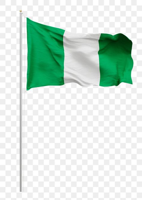 Nigeria Culture, Flag Of Nigeria, Nigerian Flag, Nigeria Flag, Flag Png, Png Text, Free Design Resources, Design Resources, Transparent Background