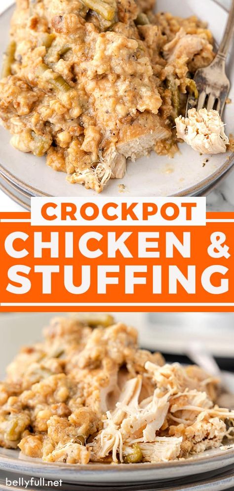 Stuffed Chicken Crockpot Recipes, Crockpot Stuffing And Chicken Recipe, Chicken Green Bean Stuffing Casserole Crock Pot, Creamy Crockpot Chicken Stuffing And Green Beans, Breaded Chicken Crockpot Recipes, Crockpot Chicken Recipes Stovetop, Chicken Swiss Cheese Stuffing Crockpot, Ww Chicken And Stuffing Crockpot, Crockpot Chicken Stuffing Easy