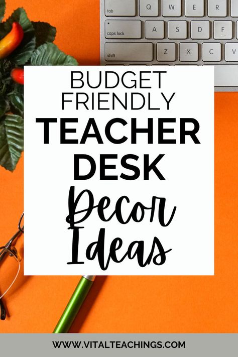 Are you looking for teacher desk makeover ideas? See how I did my teacher desk makeover contact paper style! My teacher desk makeover on a budget cost me under $20 and took less than two hours. If you are looking for teacher desk makeover ideas that are time saving and on a budget click here! Teacher Desk Makeover, Desk Makeover Ideas, Teacher Desk Decor, Teacher Desk Areas, Desk Organization Ideas, Teacher Desk Organization, Desk Makeover Diy, Smart Desk, Time Lessons