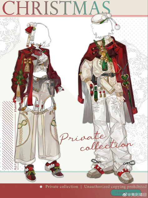 Christmas Fantasy Outfit, Christmas Clothes Drawing, Clothes Design Drawing, Christmas Fits, Anime Inspired Outfits, Dress Design Sketches, Kawaii Fashion Outfits, Fashion Inspiration Design, Drawing Clothes