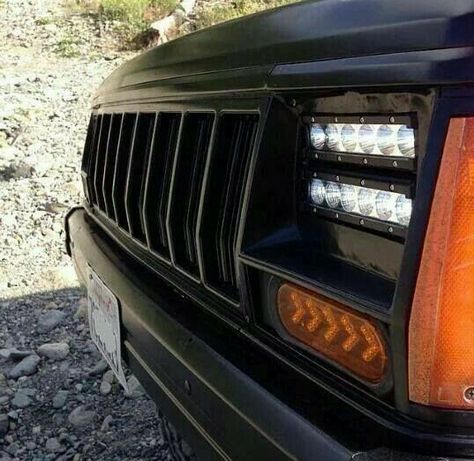 Off road headlights. Front Lighting, Jeep Zj, Jeep Xj Mods, Jeep Wj, Rock Lights, Jeep Baby, Accent Lights, Jeep Mods, Truck Mods