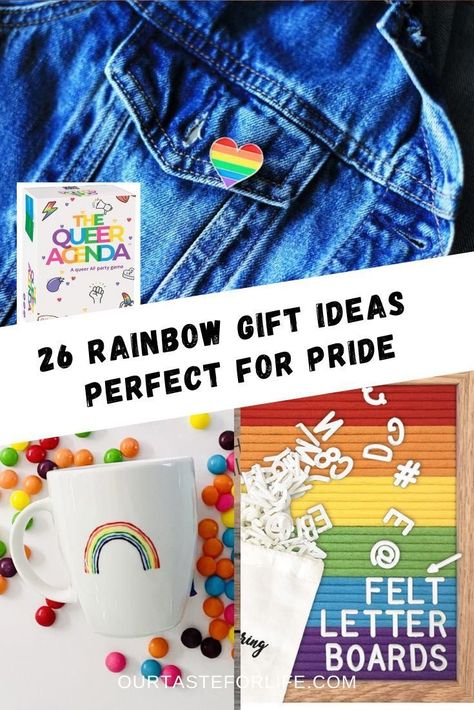 Ideas For Pride Month, Rainbow Gift Ideas, Diy Projects For Couples, Shoe Box Crafts, Queer Gifts, Rainbow Phone Case, Lesbian Gifts, Pride Shoes, Lgbtq Rainbow