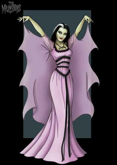 Lily Munster Lily Munster Costume, Lilly Munster, Batman Symbol Tattoos, Herman Munster, The Munster, Lily Munster, Yvonne De Carlo, Elvira Mistress Of The Dark, Horror Vintage