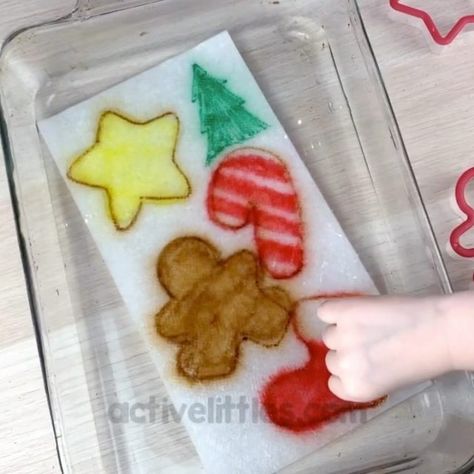 How to dye beans for sensory play  - Active Littles Paper Towel Experiment, Christmas Play Doh Mats, Marble Paper Art, Snowflake Playdough Mats, Play Based Learning Kindergarten, Alphabet Lesson Plans, Letter Matching Activities, Marbling Art, Tree Template