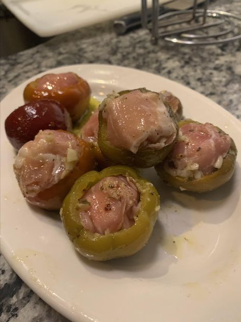 Stuffed Cherry Peppers, Cherry Pepper Recipes, Pepper Poppers, Cherry Peppers, Shooter Recipes, Brunch Sides, Food Wishes, Cherry Recipes, Recipes Appetizers And Snacks