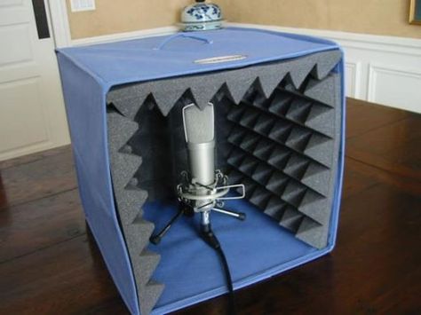 Recording Booth, Home Studio Ideas, Recording Studio Design, Recording Studio Home, Podcast Studio, Music Studio Room, Home Recording Studio, Studio Diy, Sound Studio