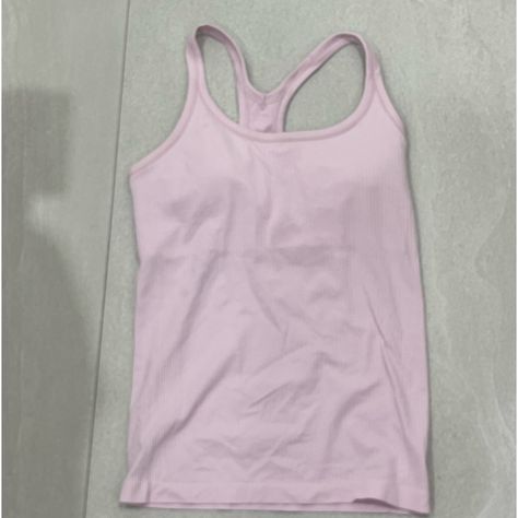 Lululemon Tank Top. Brand New. Never Been Worn. Size 8. Built In Bra Lululemon Tank Top Racerback, Lulu Lemon Tank Tops, Lulu Tank Tops, Lululemon Tops Tanks, Lululemon Tank Top Outfit, Lululemon Wishlist, Lulu Tank Top, Lulu Tank, Lulu Outfits