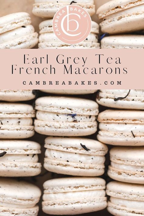 Easy French Macaron Recipe, Grey Macarons, Tea Macarons, Macaroons Flavors, French Macaroon Recipes, Macaron Filling, Resepi Biskut, Macaron Flavors, Snoring Remedies